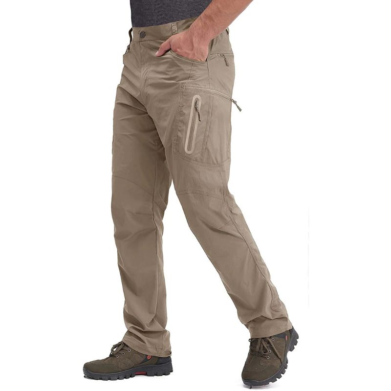 IronFell quick-dry outdoor trousers — front detail