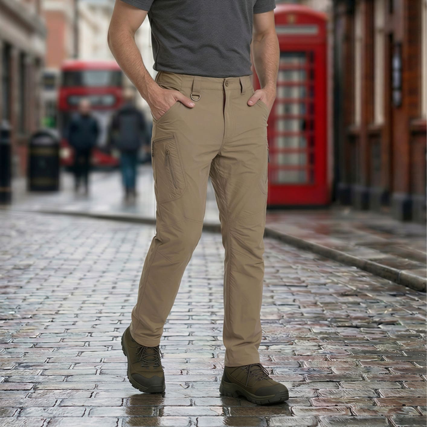 IronFell men's quick-dry outdoor trousers — second view