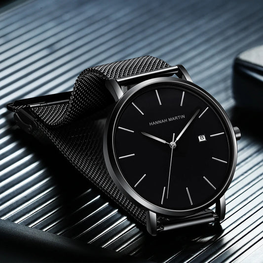 Hannah Martin Stainless Steel Quartz Watch