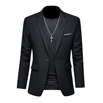 Men’s Single Button Formal Blazer