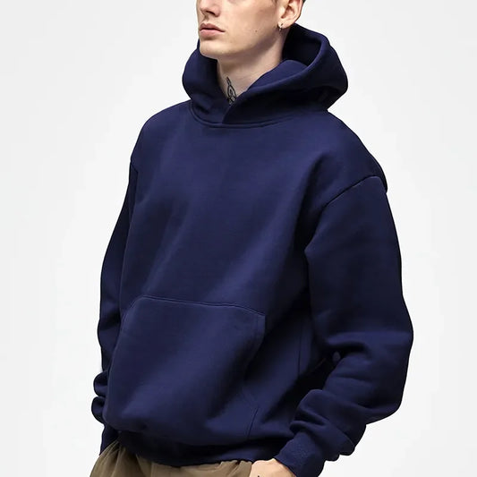 Men’s Heavyweight Pullover Hoodie – 500GSM