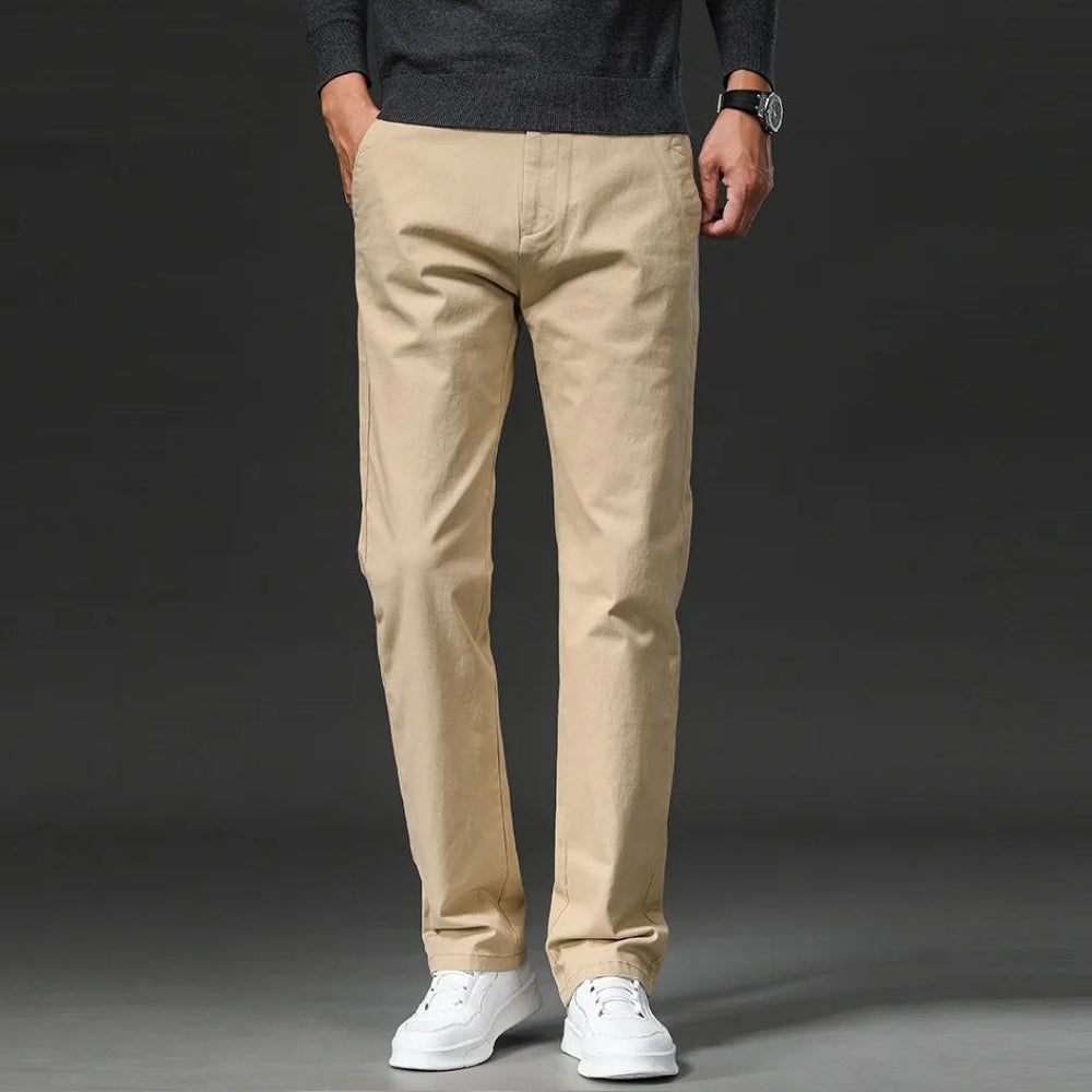FlexSmart Cotton Blend Trousers