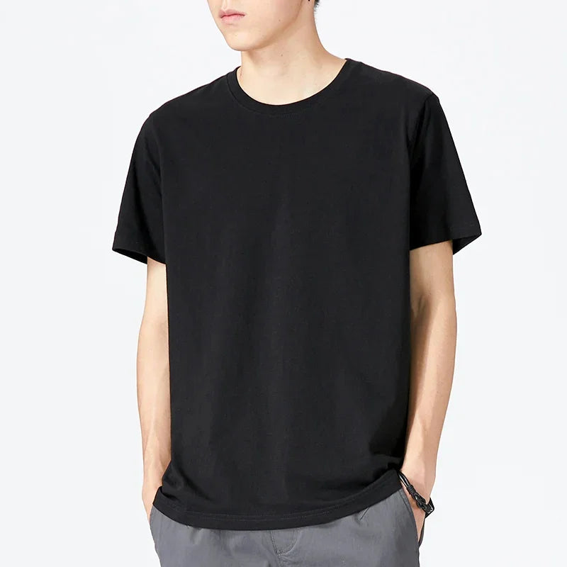 Premium Heavy Cotton Streetwear Tee – 180g Urban Style