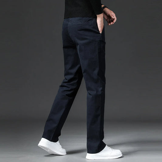 FlexSmart Cotton Blend Trousers