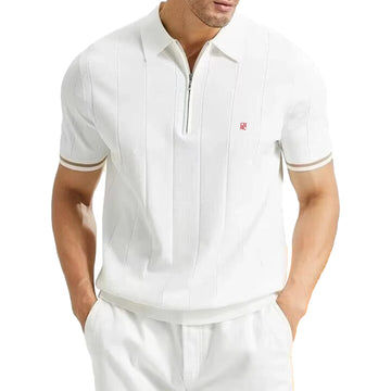 Men’s Smart Casual Knit Polo Shirt
