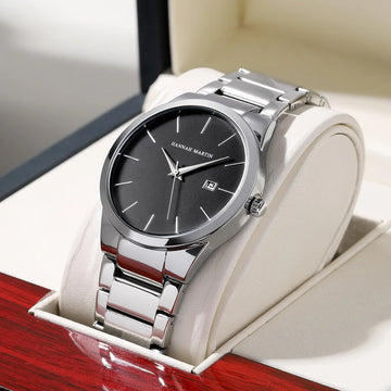 Quartz Stainless Steel Watch – Minimalist Design
