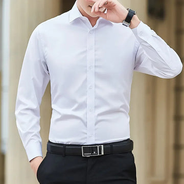 Men’s Slim Fit Business Dress Shirt