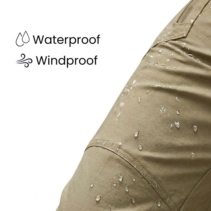 IronFell water-resistant outdoor trousers — weather protection